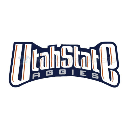 Utah State Aggies Logo T-shirts Iron On Transfers N6744